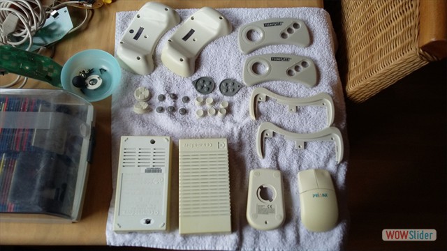 Gamepads und Netztteil Reinigung